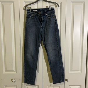 Gap straight leg jeans, never worn!
